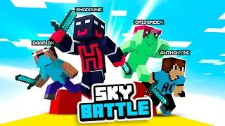 Minecraft con 2 Peruanos, 1 Francés y 1 Argentino