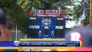 Red Bluff Little League team wins District 1 championship