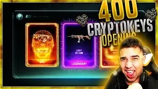 OMG! HUGE x400 CRYPTOKEY SUPPLY DROP OPENING! BLACK OPS 3 EPIC SUPPLY DROPS - BO3 EPIC GUN CAMOS!