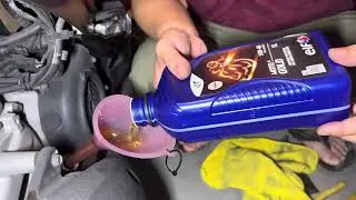 G6換機油 | KYMCO G6 125 EP1 | 機油elf 10W40 | 極度不專業DIY教學