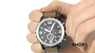 Fossil Men's Nate Chronograph Watch (JR1504)