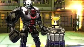 Real Steel Champions Crazy Bot VS REGION I ROBOTS Series of fights NEW ROBOT(Живая Сталь)