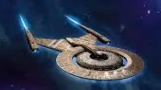 Captain burnham takes USSR Discovery 700+ years to the future: star trek series scene