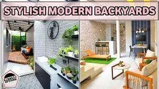 MODERN BACKYARD IDEAS |Stylish Outdoor Designs |Backyard PATIO & VERANDA