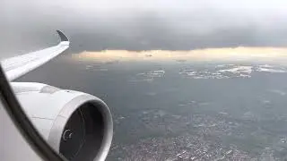 Aborted Landing in Jakarta. SQ A350