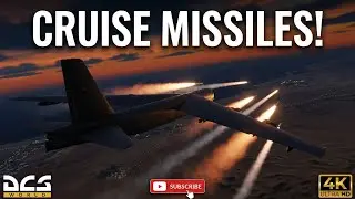 B-52 Cruise Missile Strike on Iran's Nuclear Facilities | DCS Persian Gulf Map