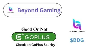 Is Beyond Gaming ($BDG) Token Good Or Not ??