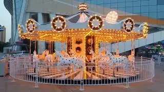 MAXRIDES Luxury Carousel | Merry-Go-Round Ride | Classic Theme Park Attraction