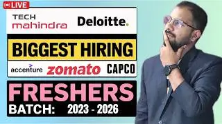 Tech Mahindra Referral Opportunity For Freshers | Deloitte, Accenture, Capco, Zomato Jobs | Register