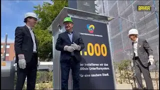 GeoTainer&reg; Modell GTS L - Das 1000ste Unterflursystem in Hamburg