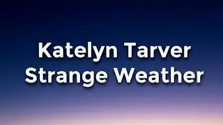 Katelyn Tarver - Strange Weather Lyrics