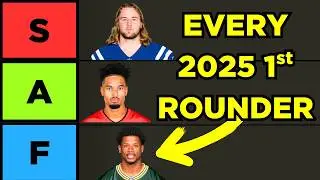 Ranking EVERY NFL 2025 1st Round Pick in a Tier List!