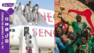 [DIRECT] Ambiance à l'AIBD - Accueil Populaire des Champions d'Afrique de la  CAN 2025