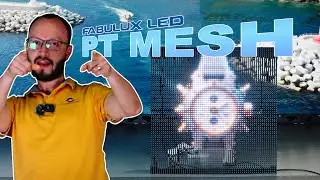 First Look: Fabulux Platinum Mesh Series | Game-Changing Outdoor LED Mesh Display