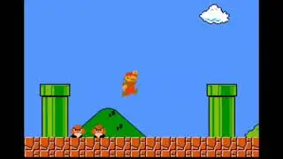 Jugando mario bros 