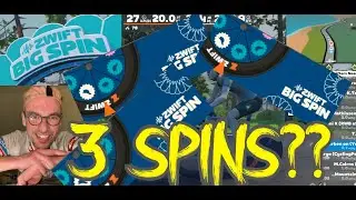 3 Spins in 1 race? Is that possible? #thebigspin