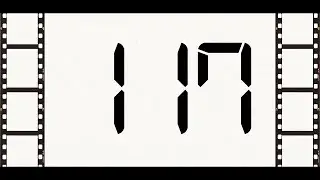 Countdown from 117 to 0 (Retro)