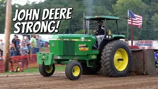 Not your typical John Deere Tractor Pulling!