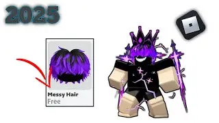 best free messy hair & free items on roblox|| New Update Video 2025