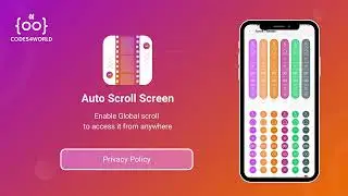 Auto Scroll Screen for Reels || 
