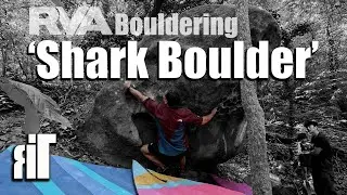 Richmond Bouldering 'Shark Boulder'