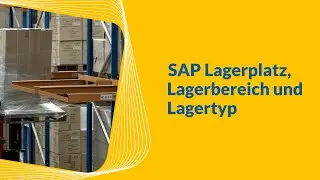 SAP Lagerplatz, Lagerbereich und Lagertyp | Mindlogistik