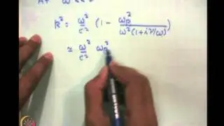 Mod-01 Lec-08 Electromagnetic Wave Propagation in Plasma Contd
