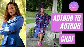 Ms  Blue Interviews Author Lady Purple #authortoauthor #chat #letstalk