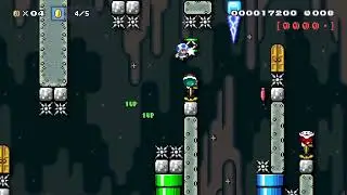 Take the Spring! by XFeng - Super Mario Maker 2