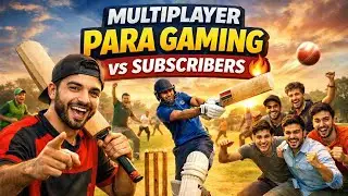 PARA GAMING VS SUBSCRIBERS ⚔️ NEW REAL CRICKET PASS LIVE | RC KRAFTON UPDATE 🔥🏏