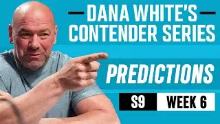 DWCS 2025: Week 6: FULL CARD Predictions