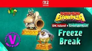 Donkey Kong Bananza DLC Event - 100% Walkthrough Part 4 - Tucks & Lord Fredrik (Freeze Break)