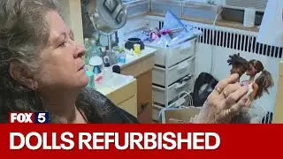 Barbie dolls refurbished for migrant kids