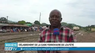 Délabrement de la gare ferroviaire de LOUTÉTÉ