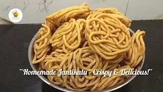 “సంక్రాంతి స్పెషల్: ఇంట్లో క్రిస్పీ జంటికలు!”    “Homemade Chakralu – Perfect Snack for Sankranti”