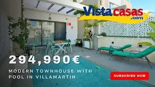 Luxury 2 Bed Townhouse with Private Pool & Solarium &ndash; Villamartin | 294,990&euro;