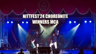 MCA WINNING PERFORMANCE | NIT TRICHY | CHOREONIGHT | NITFEST’24 #nittrichy #nimcet #jeemains