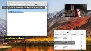 Install C++ QtCreator or Python QtDesigner?
