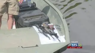 Guns in River