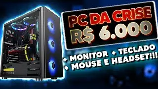 PC GAMER COMPLETO POR 6000 REAIS