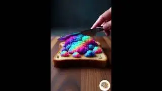 Ultra-Realistic ASMR | Impossible Object Spread on Toast 😳🔥 | Satisfying Macro Sounds