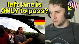 American reacts to Driving: Germany vs. USA