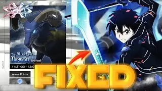 SAOVS APP UPDATE FIXED ALL THE BUGS!! FINALLY I CAN PLAY 👏😀 (Sword Art Online Variant Showdown)