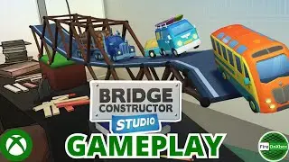 Can You Engineer the Perfect Bridge? &ndash; Bridge Constructor Studio First Look Xbox Gameplay!
