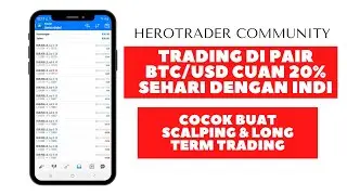 Strategi Scalping Trading Forex BTCUSD dengan Mudah dan Akurat | IBF Trader | Kelas Edukasi Trading