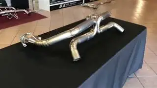 Top Speed Pro1 Titanium Straight X Pipe Exhaust for Porsche 996 TT Twin Turbo & GT2 Turbo