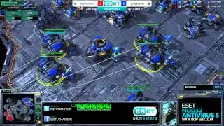 ESET UK Masters Showmatch - [P] Ourk vs [T] Bobson - Map 1