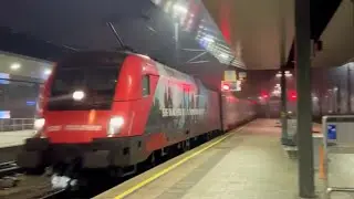 ✨ „NEXT LEVEL LEHRE“-Werbelok mit IC ➡️ Wien Hbf. I AustriaTrains