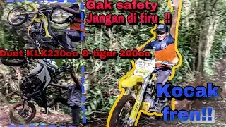 TRABAS KOCAK KLX230cc dan KLX ENGINE TIGER200cc