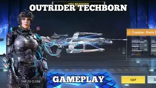 *NEW* LEGENDARY OUTRIDER TECHBORN AND CROSSBOW | COD MOBILE | SOLO VS SQUAD